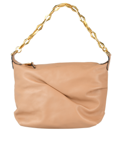 Diamond Soft Hobo, Leather, Beige, HSXJYV, DB/S, 3*